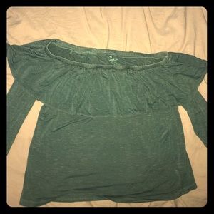 Long Sleeve off the shoulder top